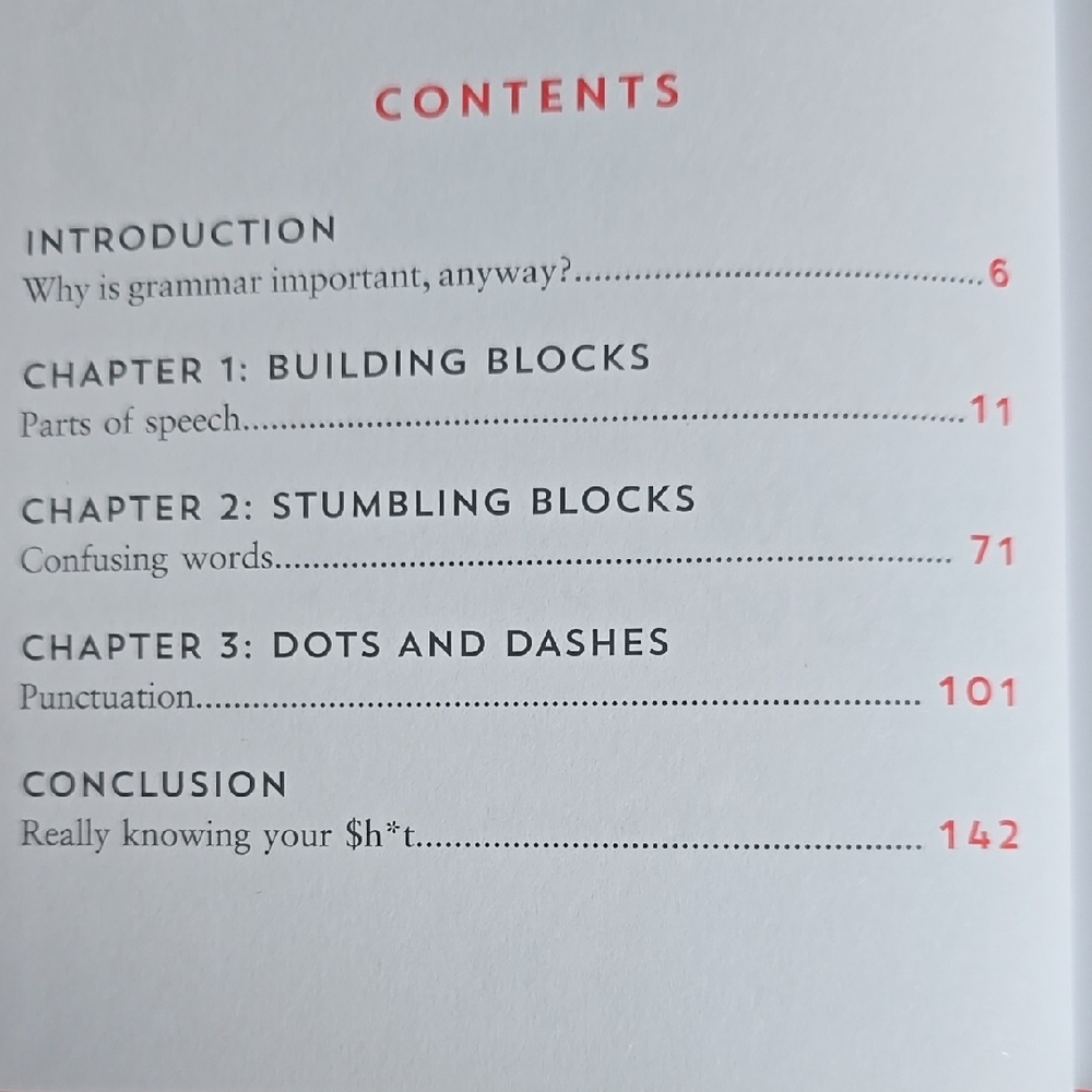 Red Grammar Book - Picture 4 of 5